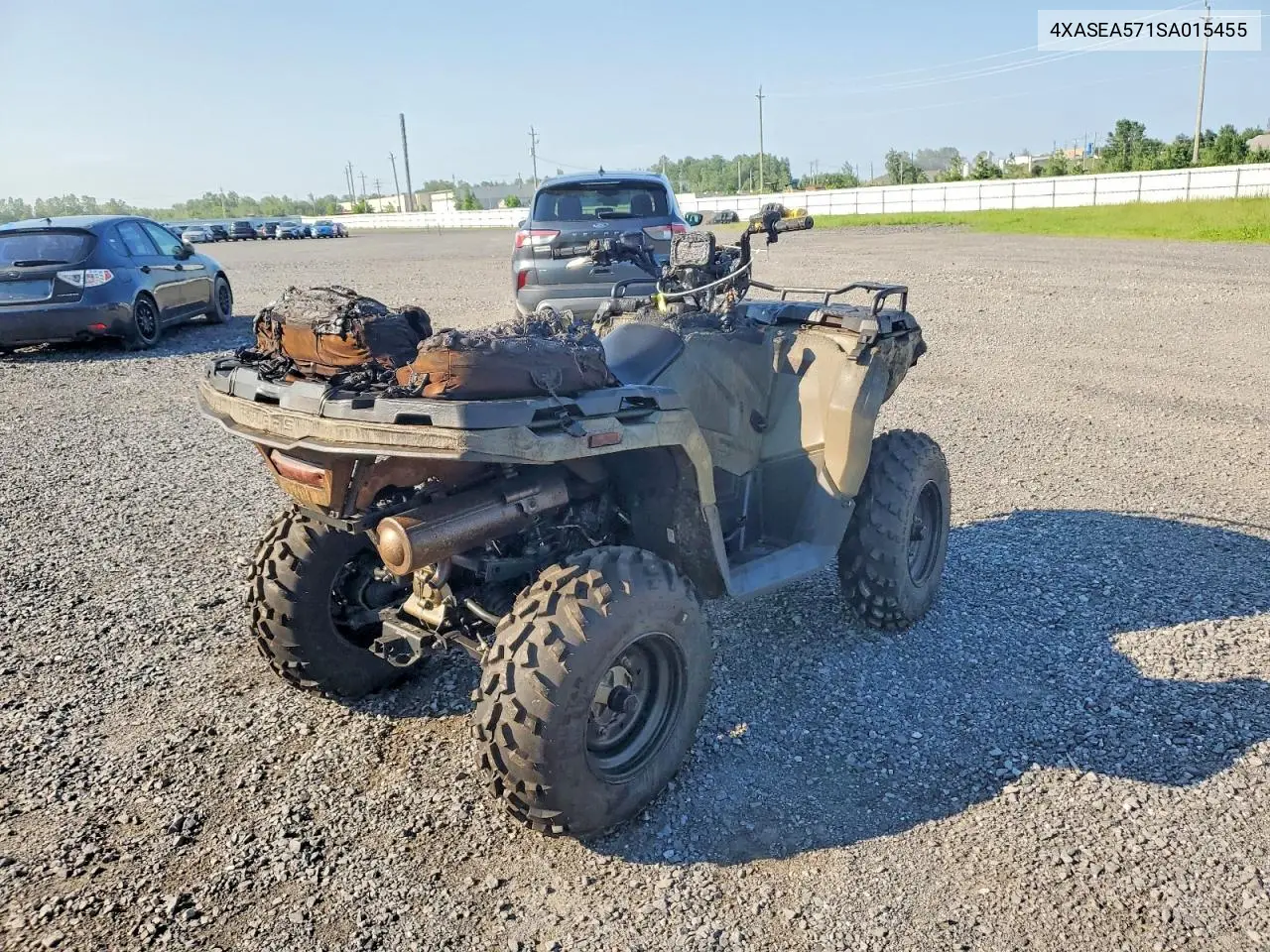 2025 Polaris Sportsman 570 VIN: 4XASEA571SA015455 Lot: 59703996