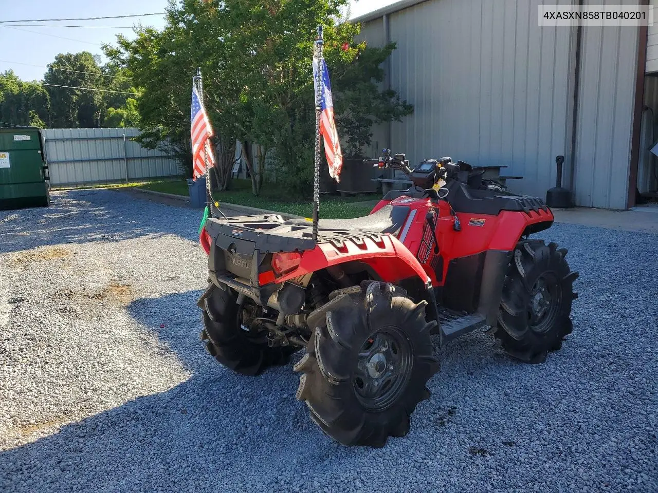 2026 Polaris Sportsman Atv VIN: 4XASXN858TB040201 Lot: 58922836