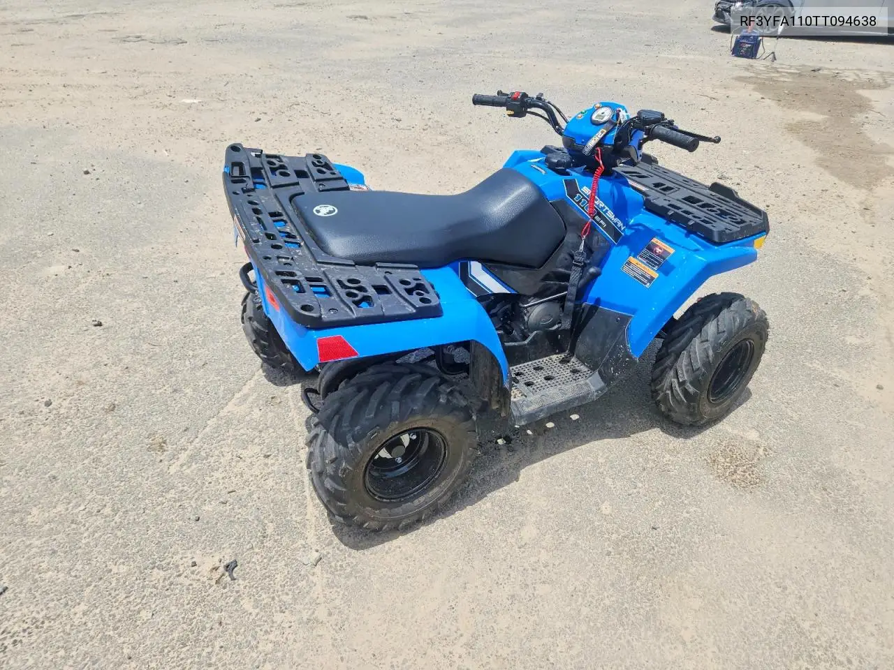 2026 Polaris Sportsman 110 Atv VIN: RF3YFA110TT094638 Lot: 58984106