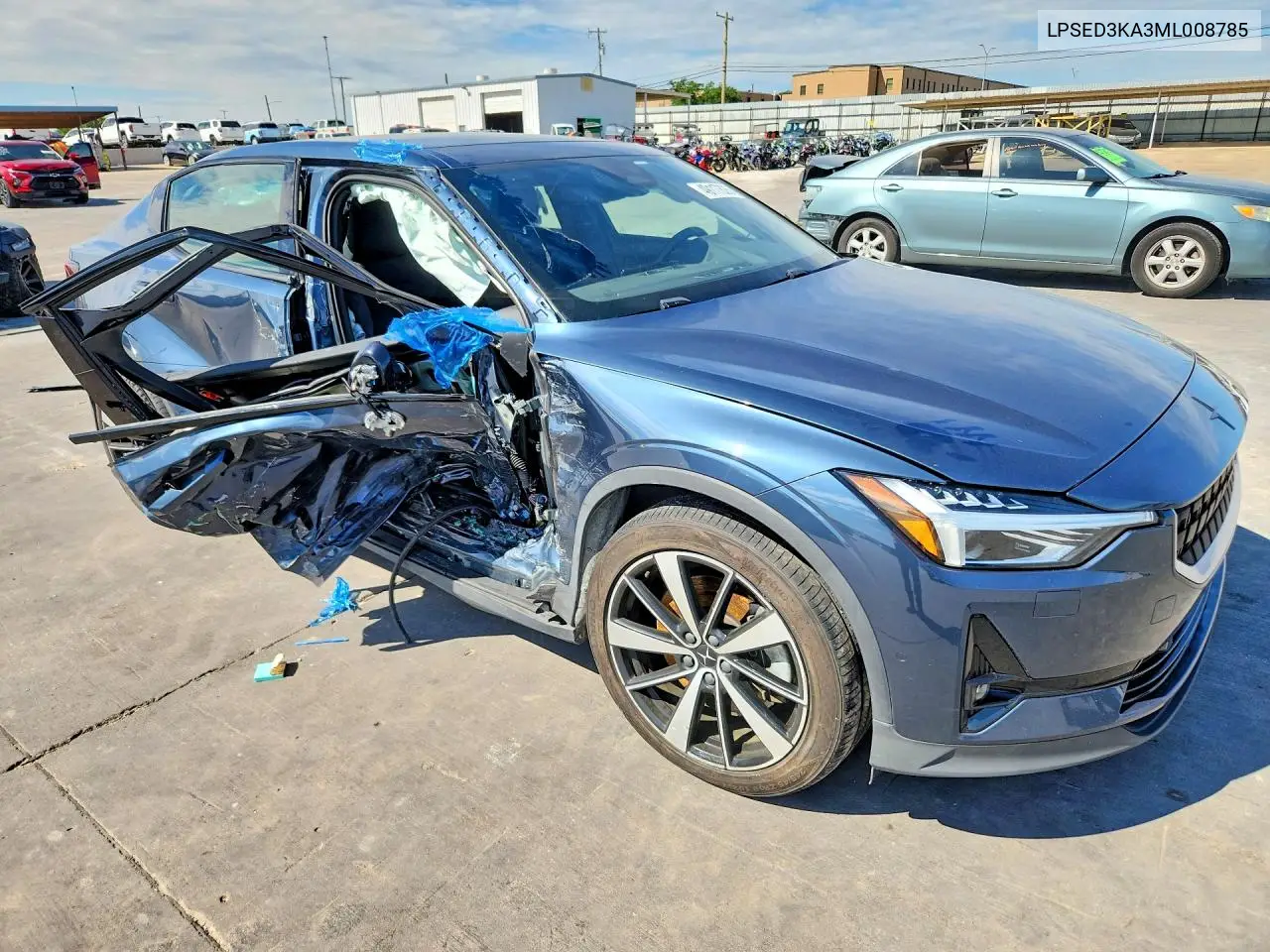 2021 Polestar 2 VIN: LPSED3KA3ML008785 Lot: 49117826
