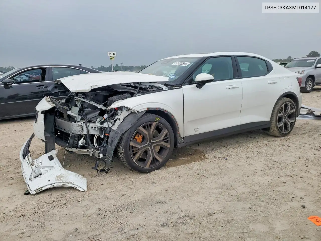 2021 Polestar 2 VIN: LPSED3KAXML014177 Lot: 52722596