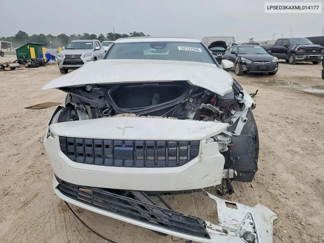 2021 Polestar 2 VIN: LPSED3KAXML014177 Lot: 52722596