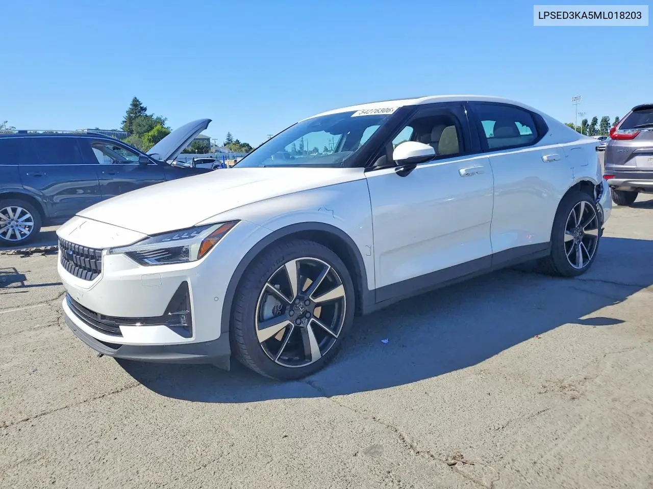 2021 Polestar 2 VIN: LPSED3KA5ML018203 Lot: 54276306