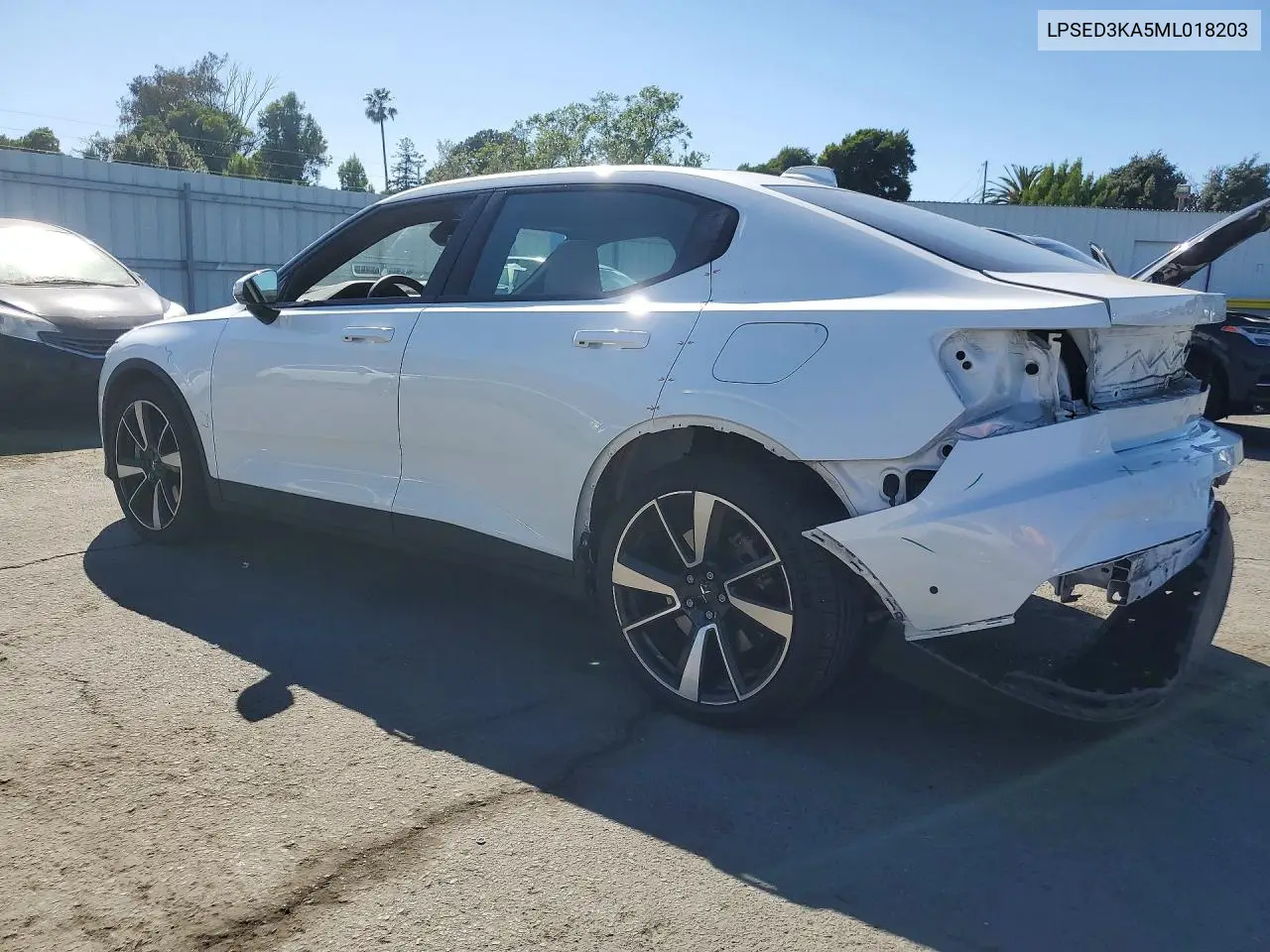 2021 Polestar 2 VIN: LPSED3KA5ML018203 Lot: 54276306