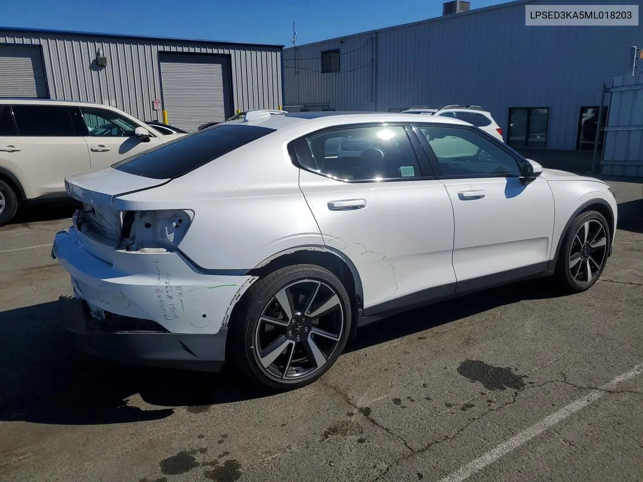 2021 Polestar 2 VIN: LPSED3KA5ML018203 Lot: 54276306