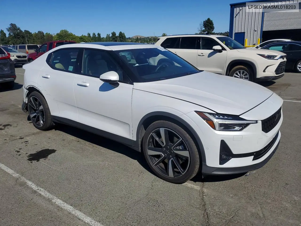 2021 Polestar 2 VIN: LPSED3KA5ML018203 Lot: 54276306