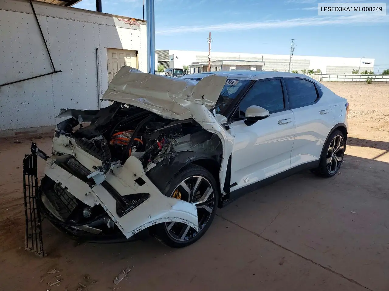 2021 Polestar 2 VIN: LPSED3KA1ML008249 Lot: 54898316