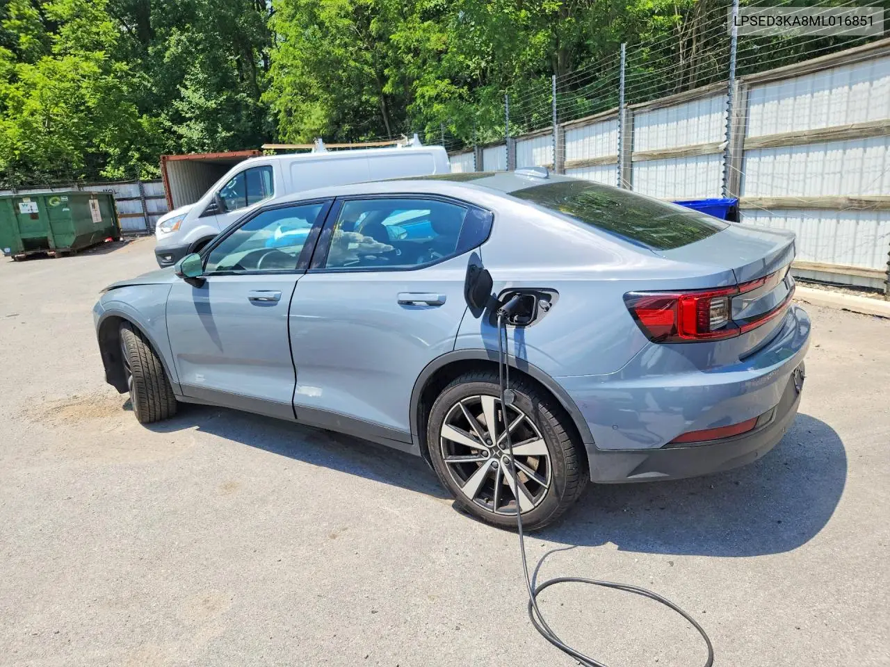 2021 Polestar 2 VIN: LPSED3KA8ML016851 Lot: 57587856