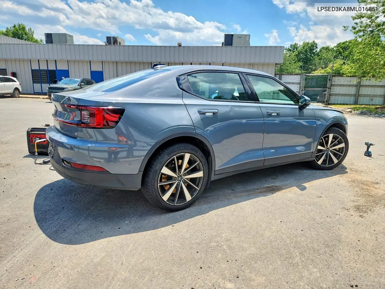 2021 Polestar 2 VIN: LPSED3KA8ML016851 Lot: 57587856