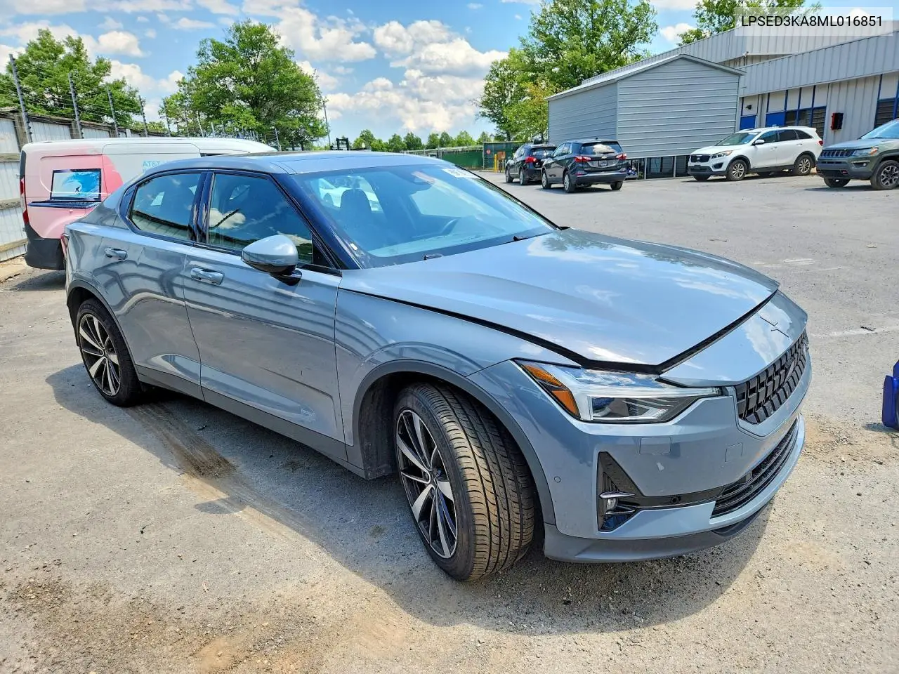 2021 Polestar 2 VIN: LPSED3KA8ML016851 Lot: 57587856