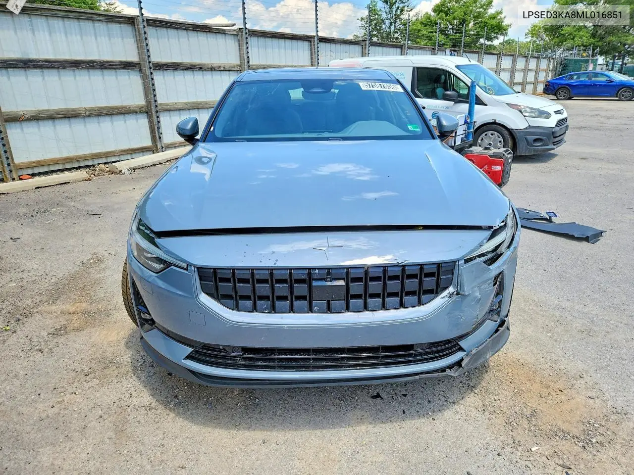 2021 Polestar 2 VIN: LPSED3KA8ML016851 Lot: 57587856