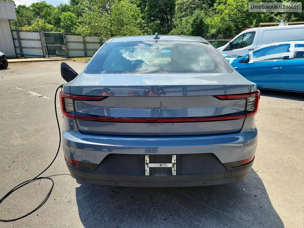 2021 Polestar 2 VIN: LPSED3KA8ML016851 Lot: 57587856