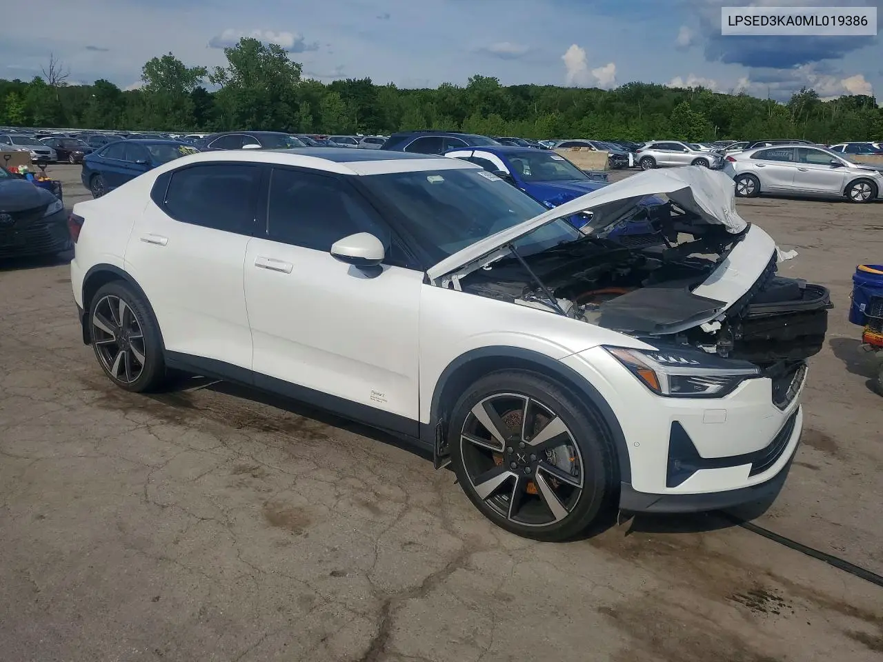 2021 Polestar 2 VIN: LPSED3KA0ML019386 Lot: 59095806