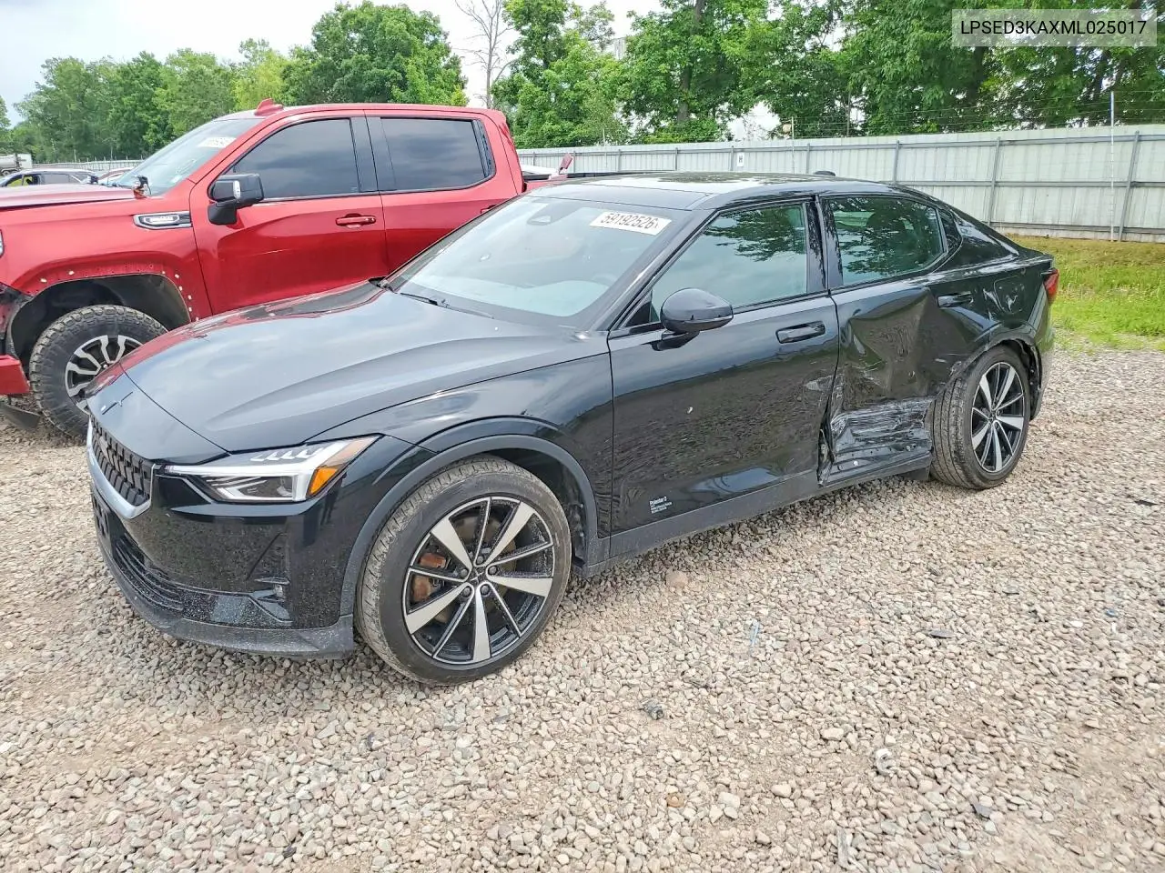 2021 Polestar 2 VIN: LPSED3KAXML025017 Lot: 59192526