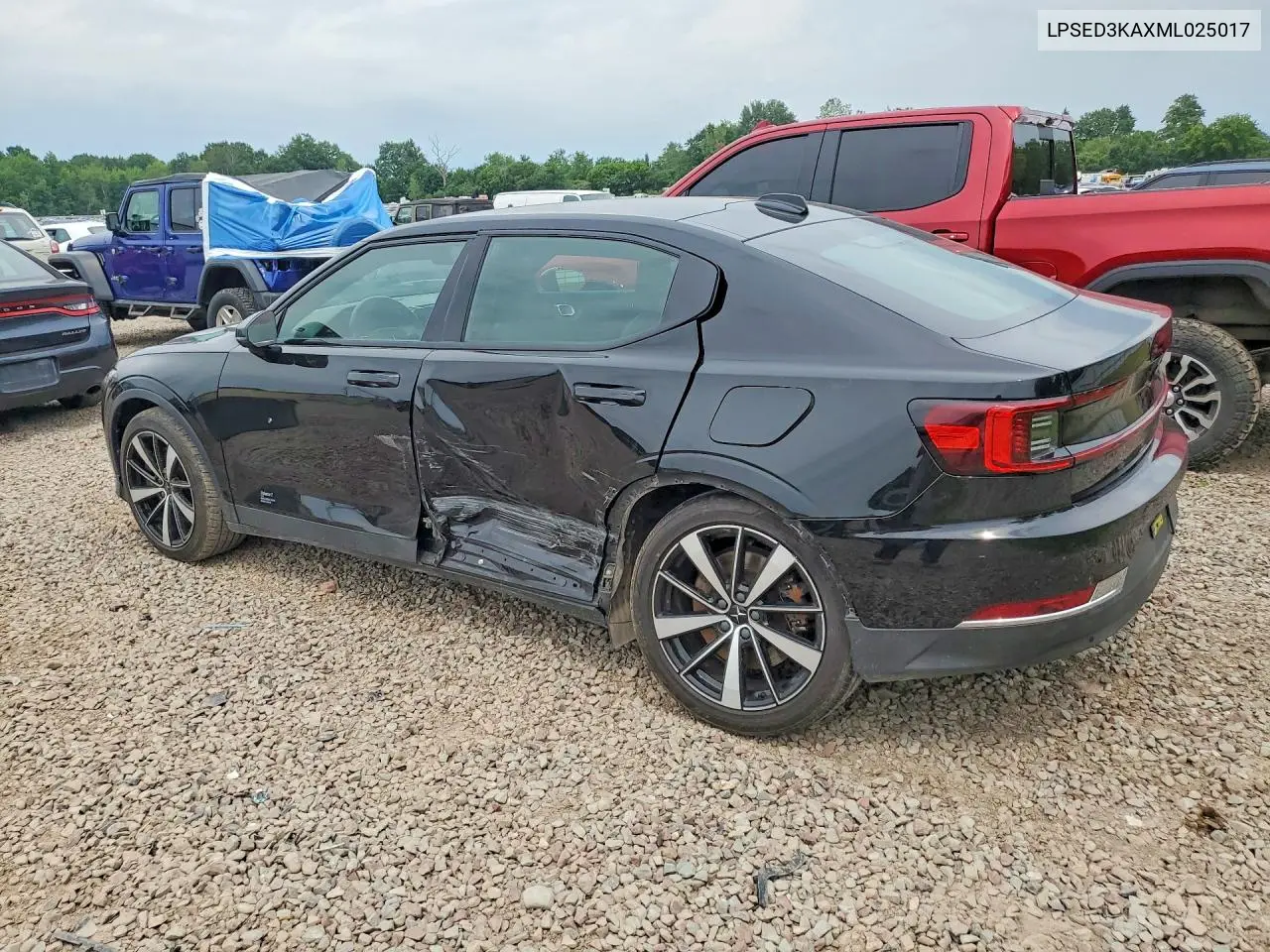 2021 Polestar 2 VIN: LPSED3KAXML025017 Lot: 59192526