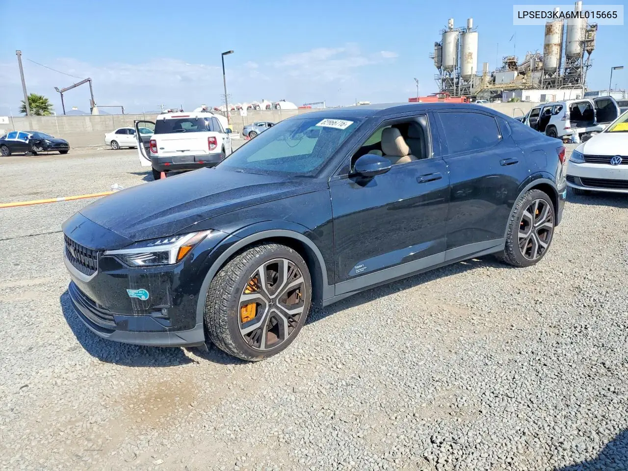 2021 Polestar 2 VIN: LPSED3KA6ML015665 Lot: 60866716