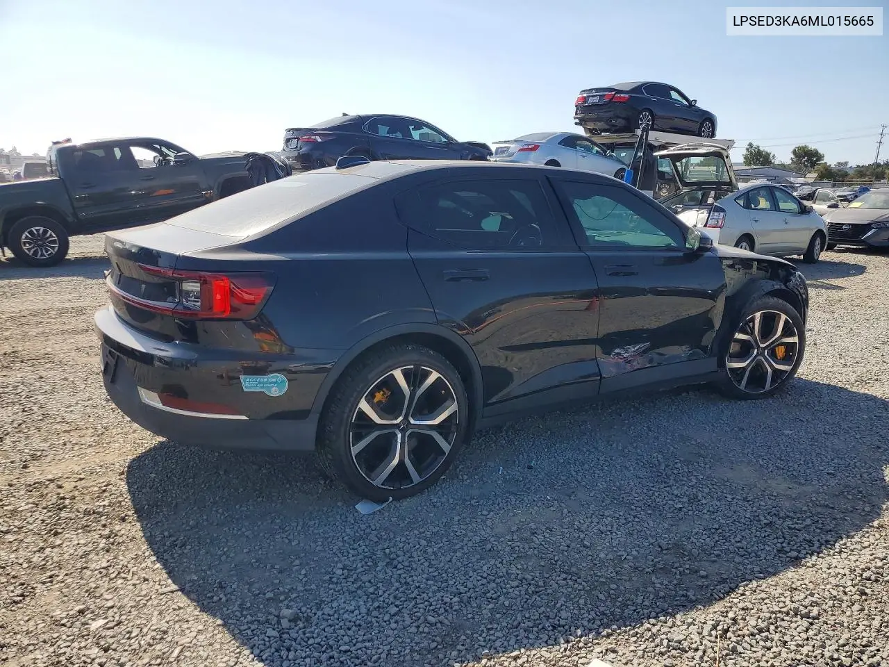 2021 Polestar 2 VIN: LPSED3KA6ML015665 Lot: 60866716