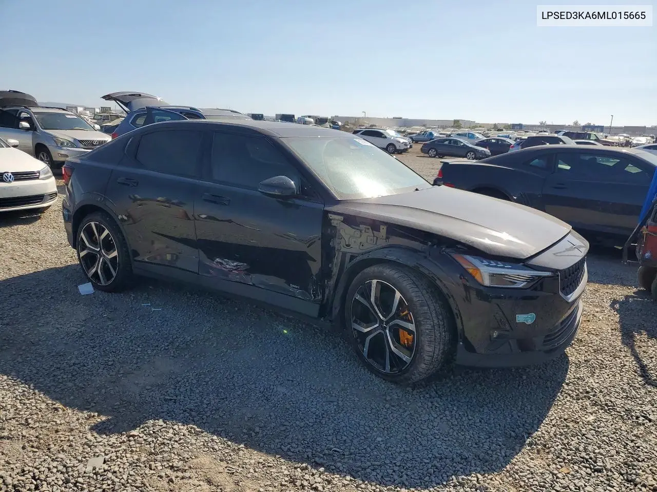 2021 Polestar 2 VIN: LPSED3KA6ML015665 Lot: 60866716