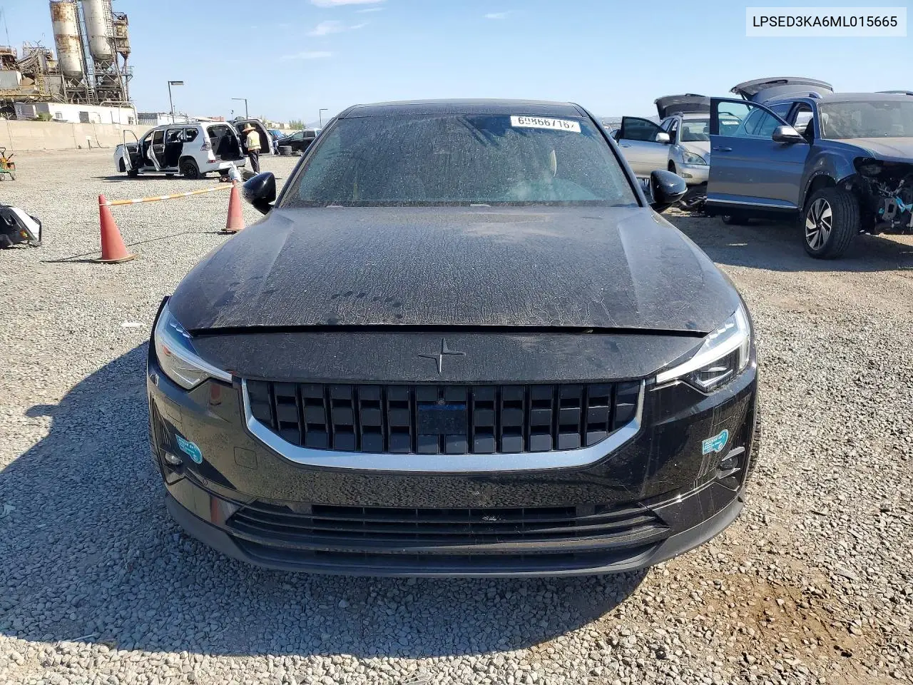 2021 Polestar 2 VIN: LPSED3KA6ML015665 Lot: 60866716
