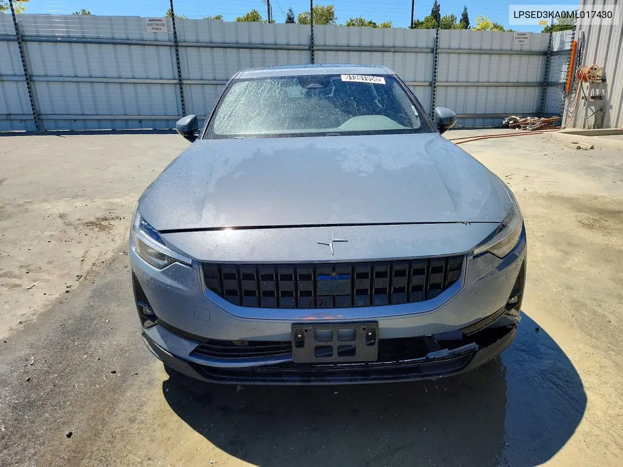 2021 Polestar 2 VIN: LPSED3KA0ML017430 Lot: 61361956