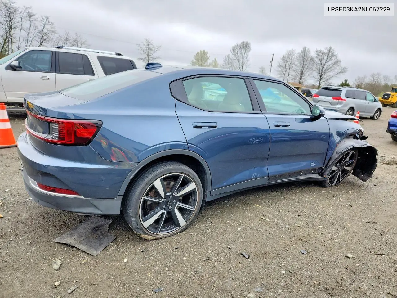 2022 Polestar 2 VIN: LPSED3KA2NL067229 Lot: 48209286
