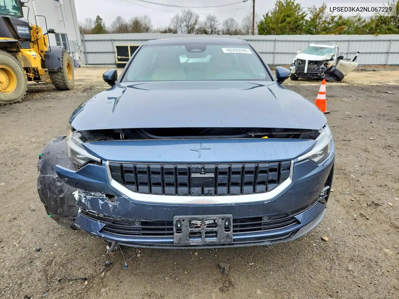 2022 Polestar 2 VIN: LPSED3KA2NL067229 Lot: 48209286