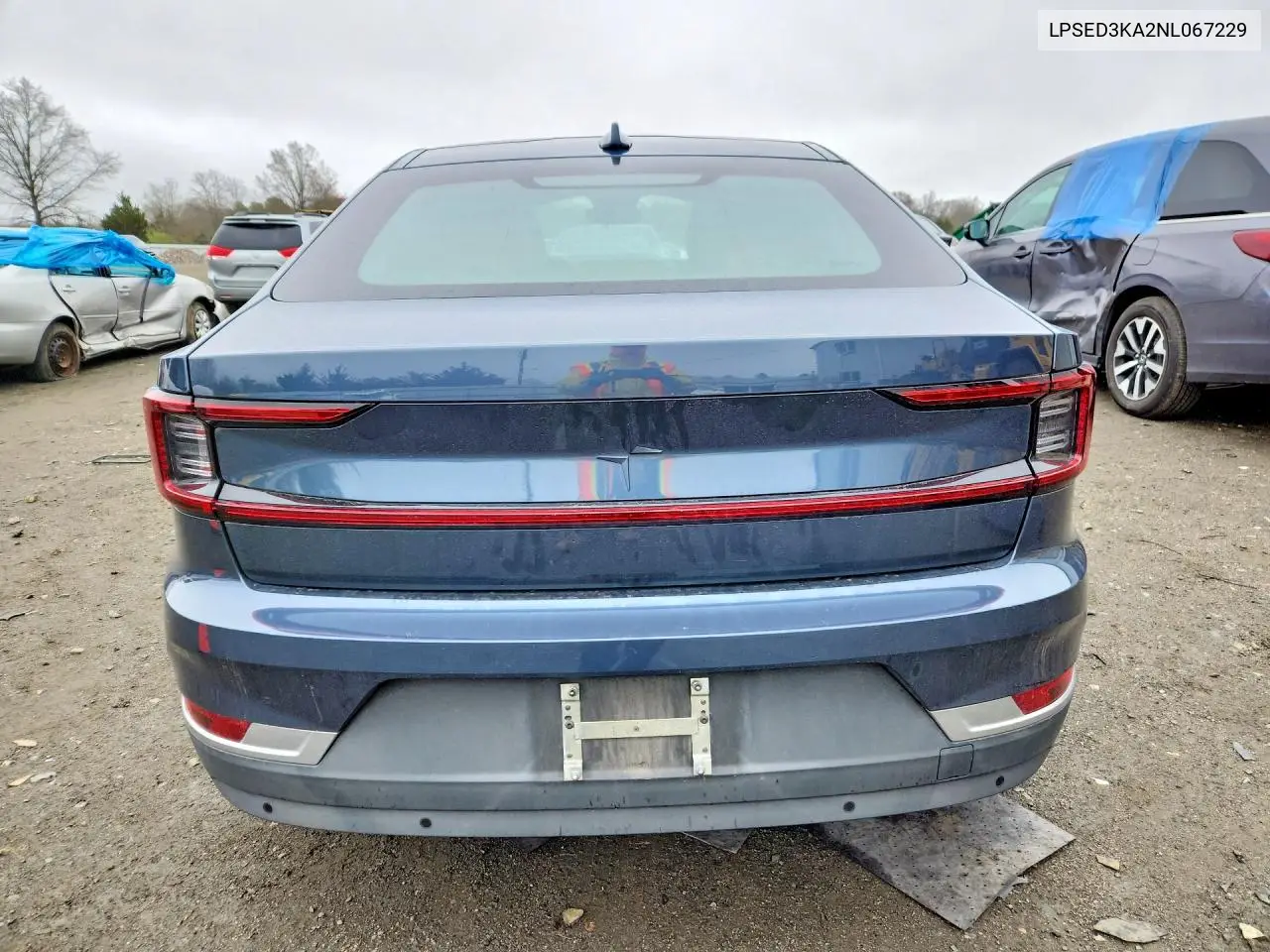 2022 Polestar 2 VIN: LPSED3KA2NL067229 Lot: 48209286