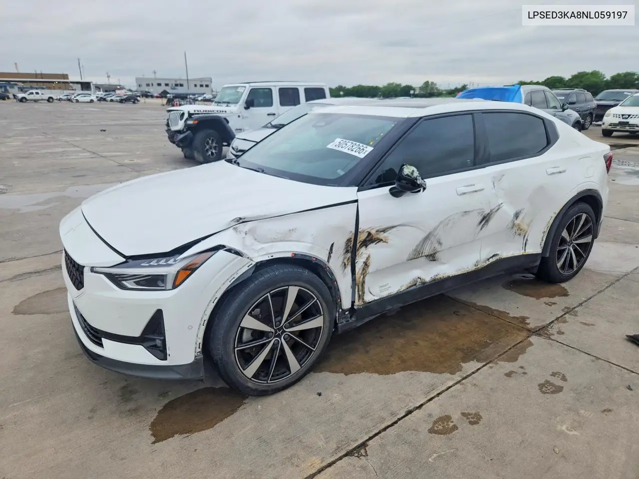 2022 Polestar 2 VIN: LPSED3KA8NL059197 Lot: 50578266