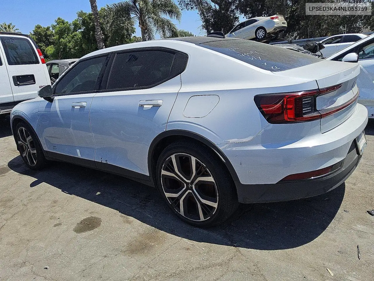 2022 Polestar 2 VIN: LPSED3KA4NL055759 Lot: 53749636