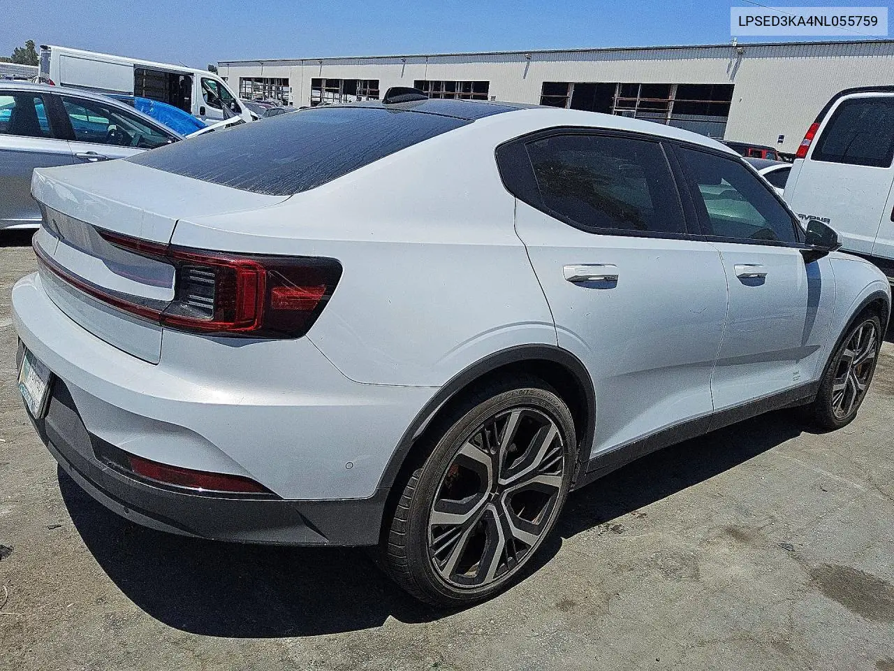 2022 Polestar 2 VIN: LPSED3KA4NL055759 Lot: 53749636
