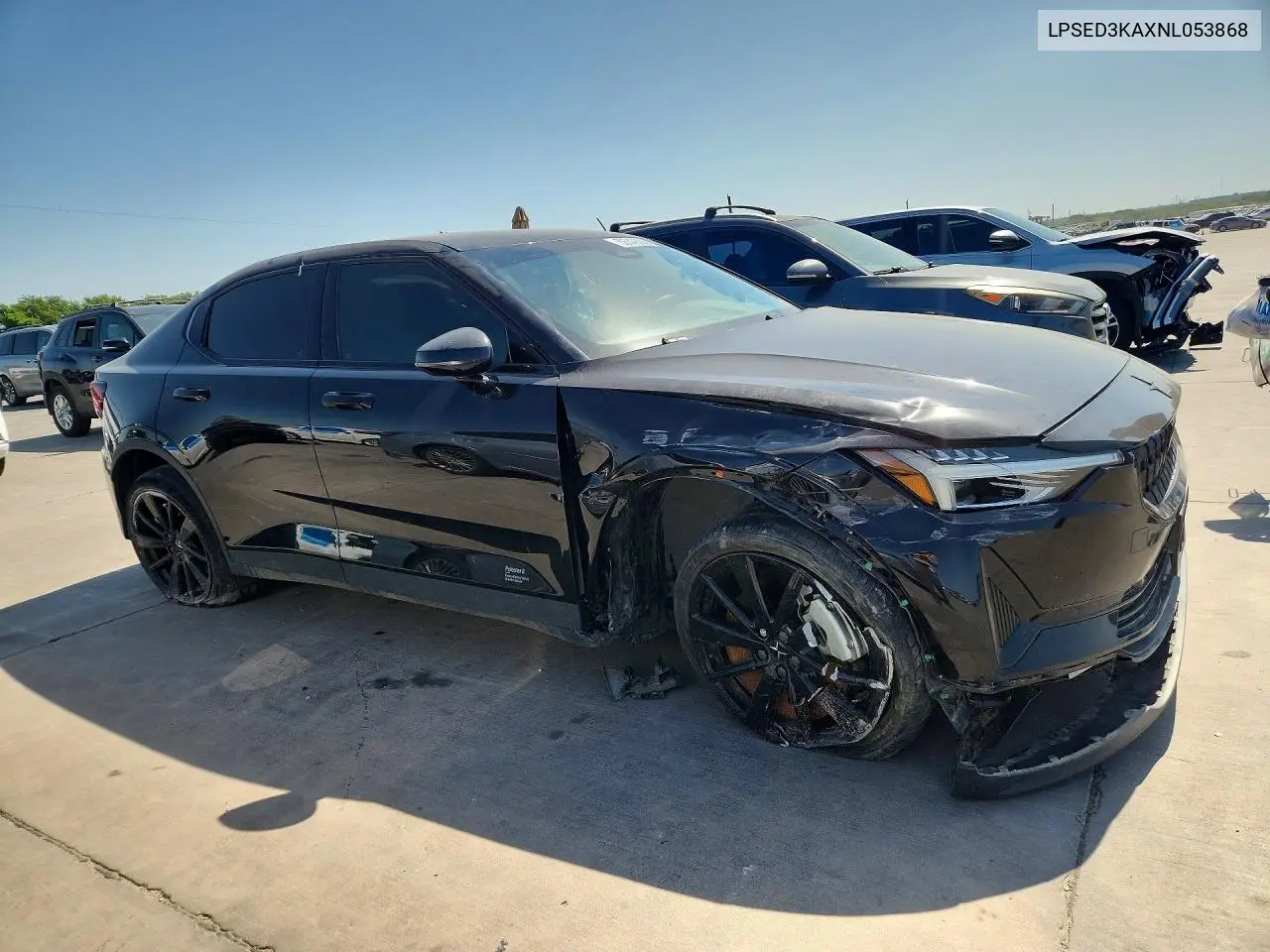 2022 Polestar 2 VIN: LPSED3KAXNL053868 Lot: 59740566