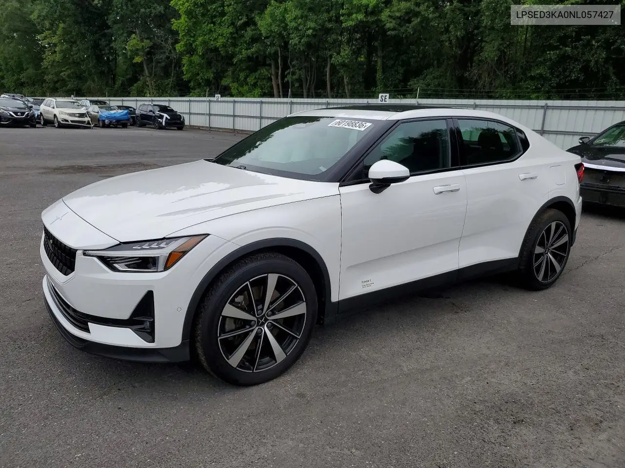 2022 Polestar 2 VIN: LPSED3KA0NL057427 Lot: 60198836