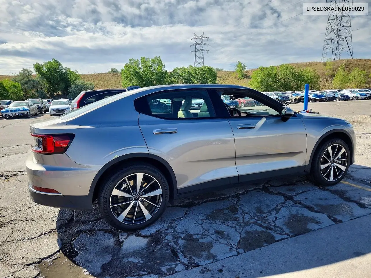 2022 Polestar 2 VIN: LPSED3KA9NL059029 Lot: 60249826