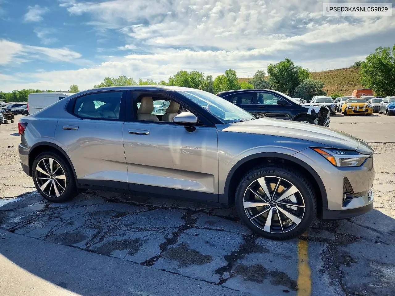 2022 Polestar 2 VIN: LPSED3KA9NL059029 Lot: 60249826