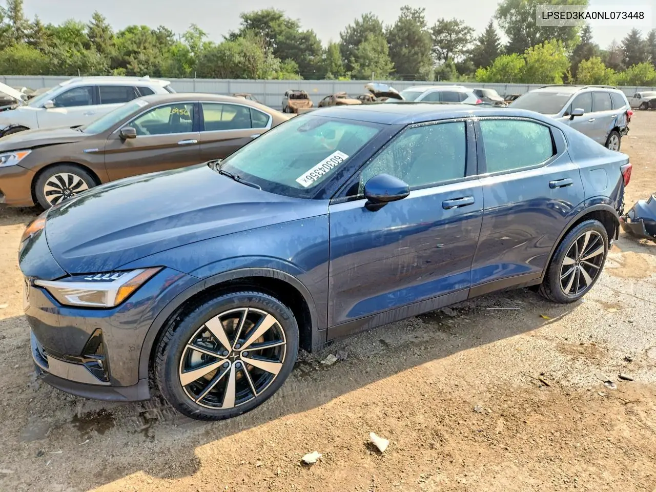 2022 Polestar 2 VIN: LPSED3KA0NL073448 Lot: 60304356
