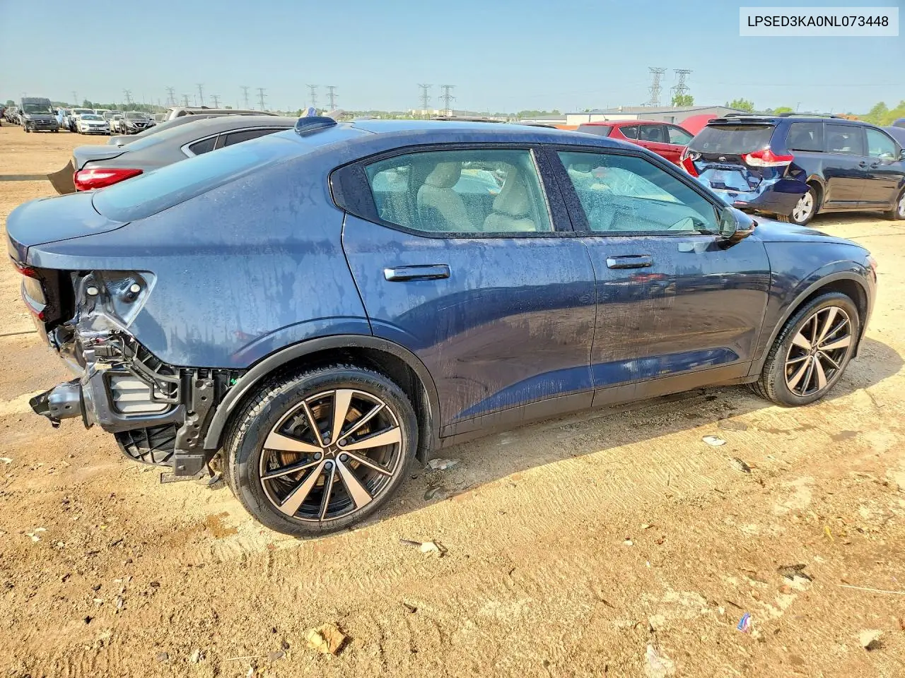 2022 Polestar 2 VIN: LPSED3KA0NL073448 Lot: 60304356