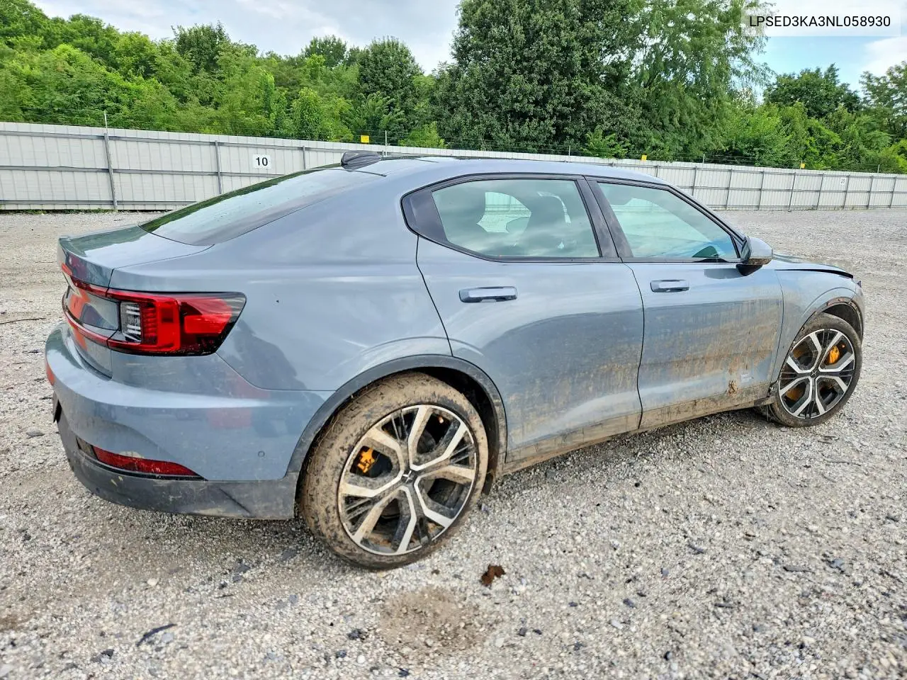 2022 Polestar 2 VIN: LPSED3KA3NL058930 Lot: 60562156