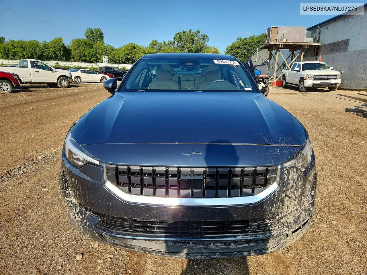 2022 Polestar 2 VIN: LPSED3KA7NL072751 Lot: 62019746