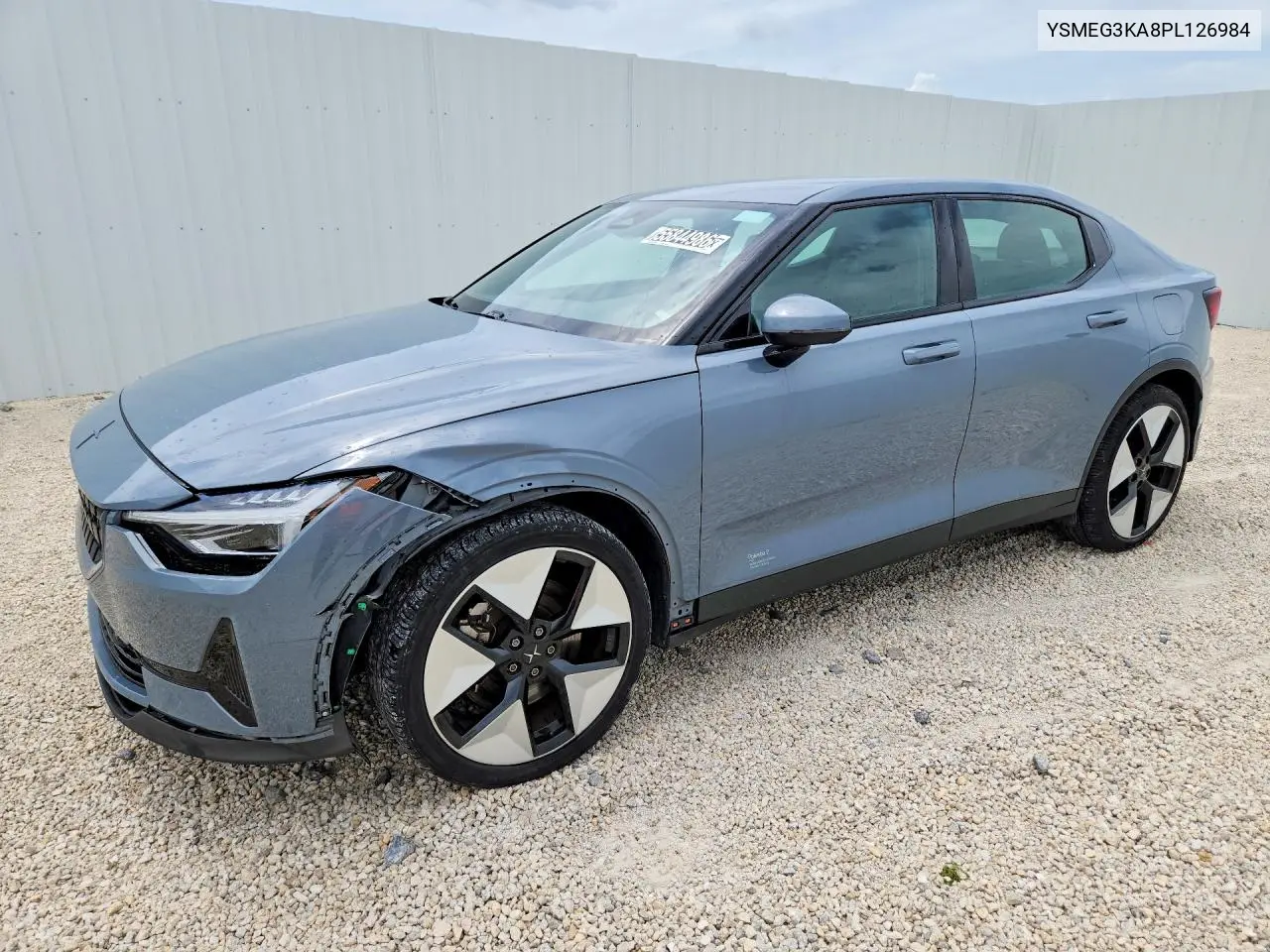 2023 Polestar 2 VIN: YSMEG3KA8PL126984 Lot: 55844986