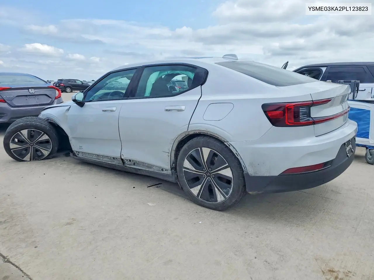 2023 Polestar 2 VIN: YSMEG3KA2PL123823 Lot: 57502786