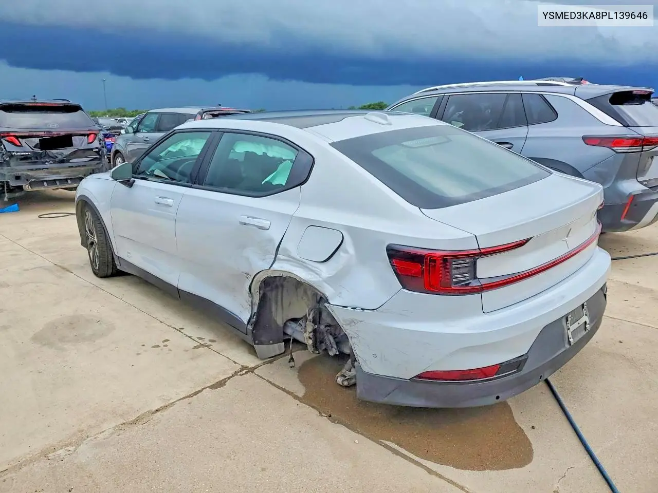 2023 Polestar 2 VIN: YSMED3KA8PL139646 Lot: 58137646