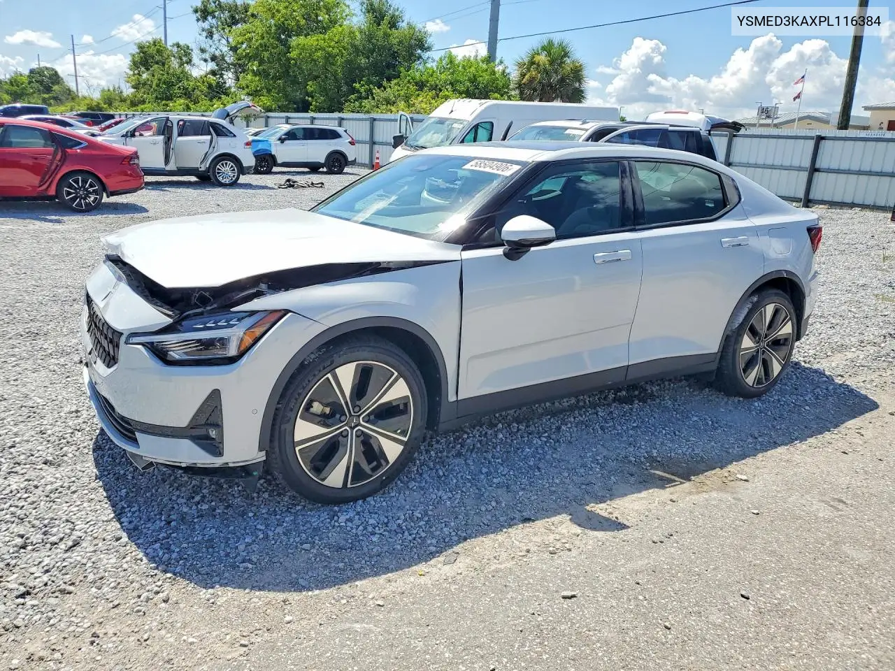 2023 Polestar 2 VIN: YSMED3KAXPL116384 Lot: 58504906