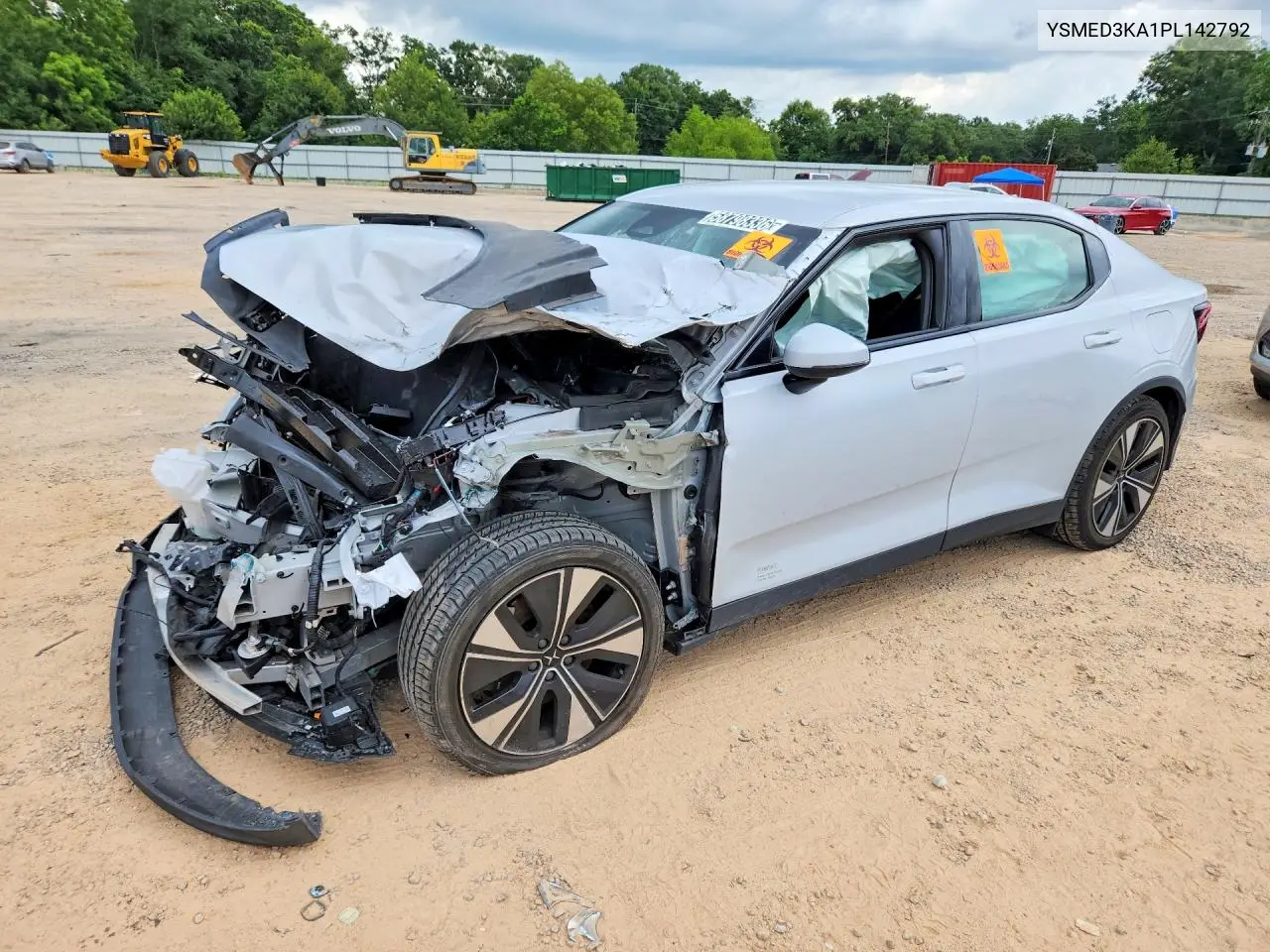 2023 Polestar 2 VIN: YSMED3KA1PL142792 Lot: 58798336
