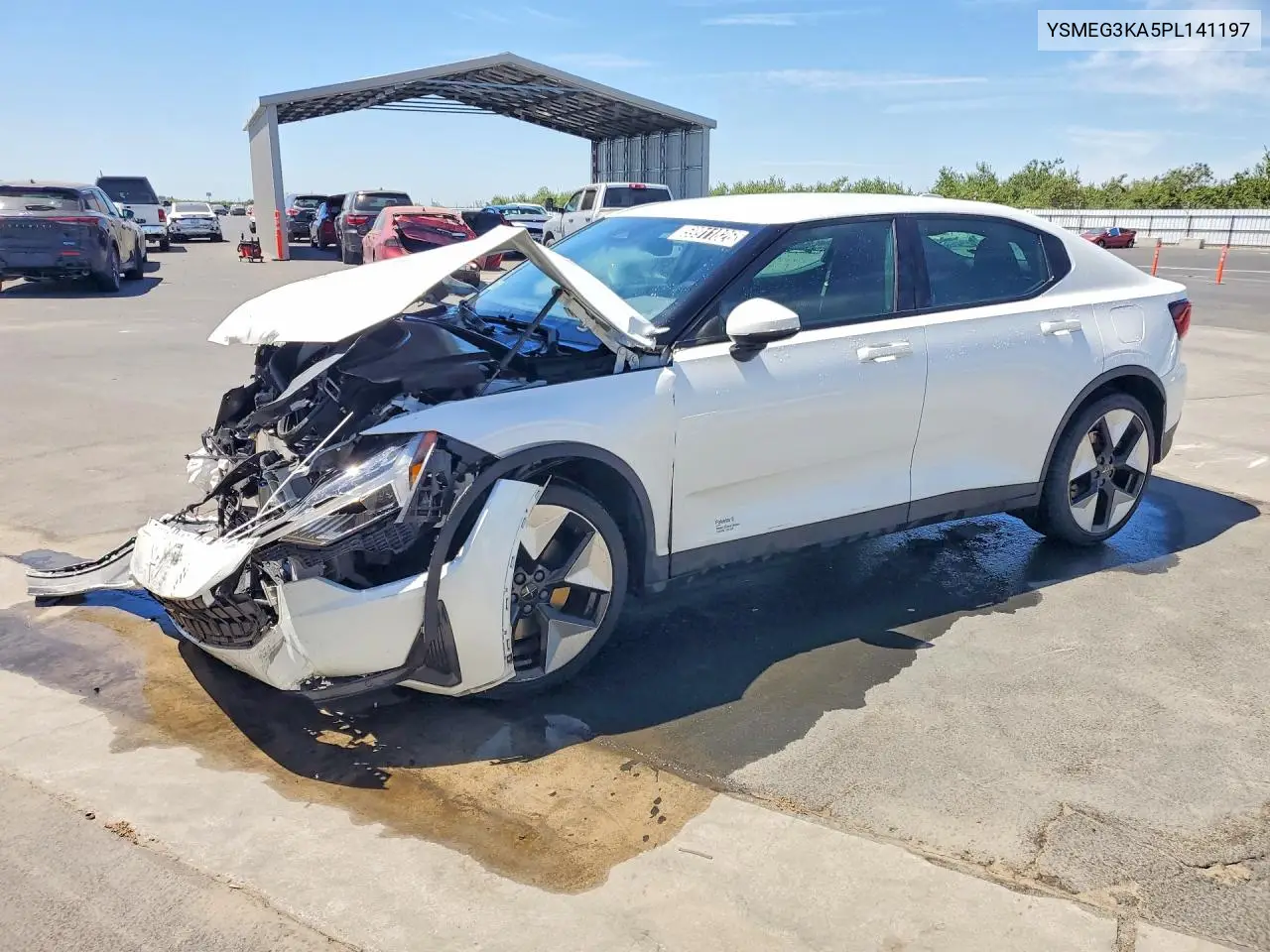 2023 Polestar 2 VIN: YSMEG3KA5PL141197 Lot: 59911826