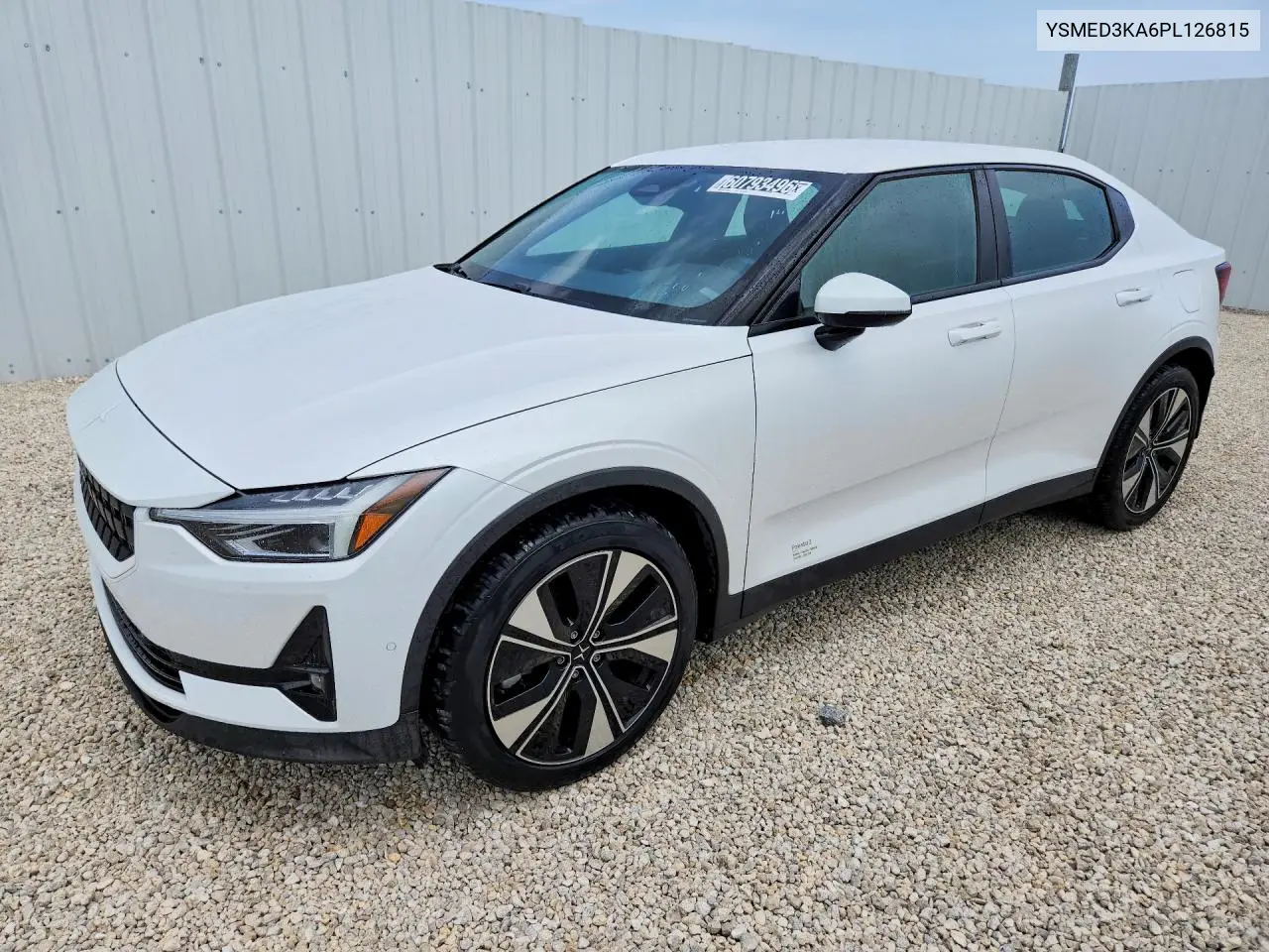 2023 Polestar 2 VIN: YSMED3KA6PL126815 Lot: 60793496