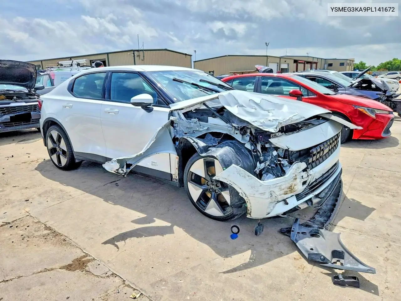 2023 Polestar 2 VIN: YSMEG3KA9PL141672 Lot: 61389076