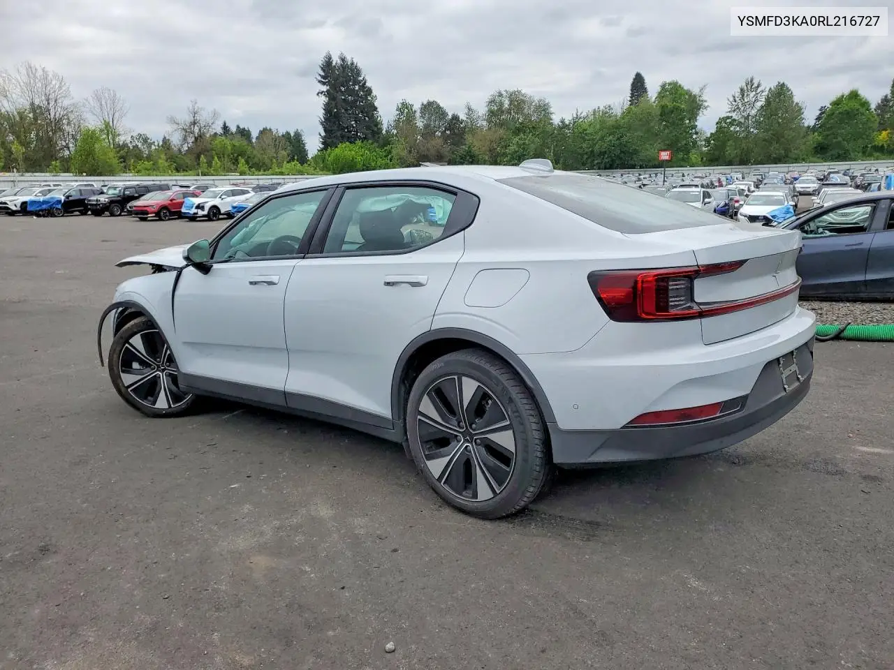 2024 Polestar 2 VIN: YSMFD3KA0RL216727 Lot: 52380516