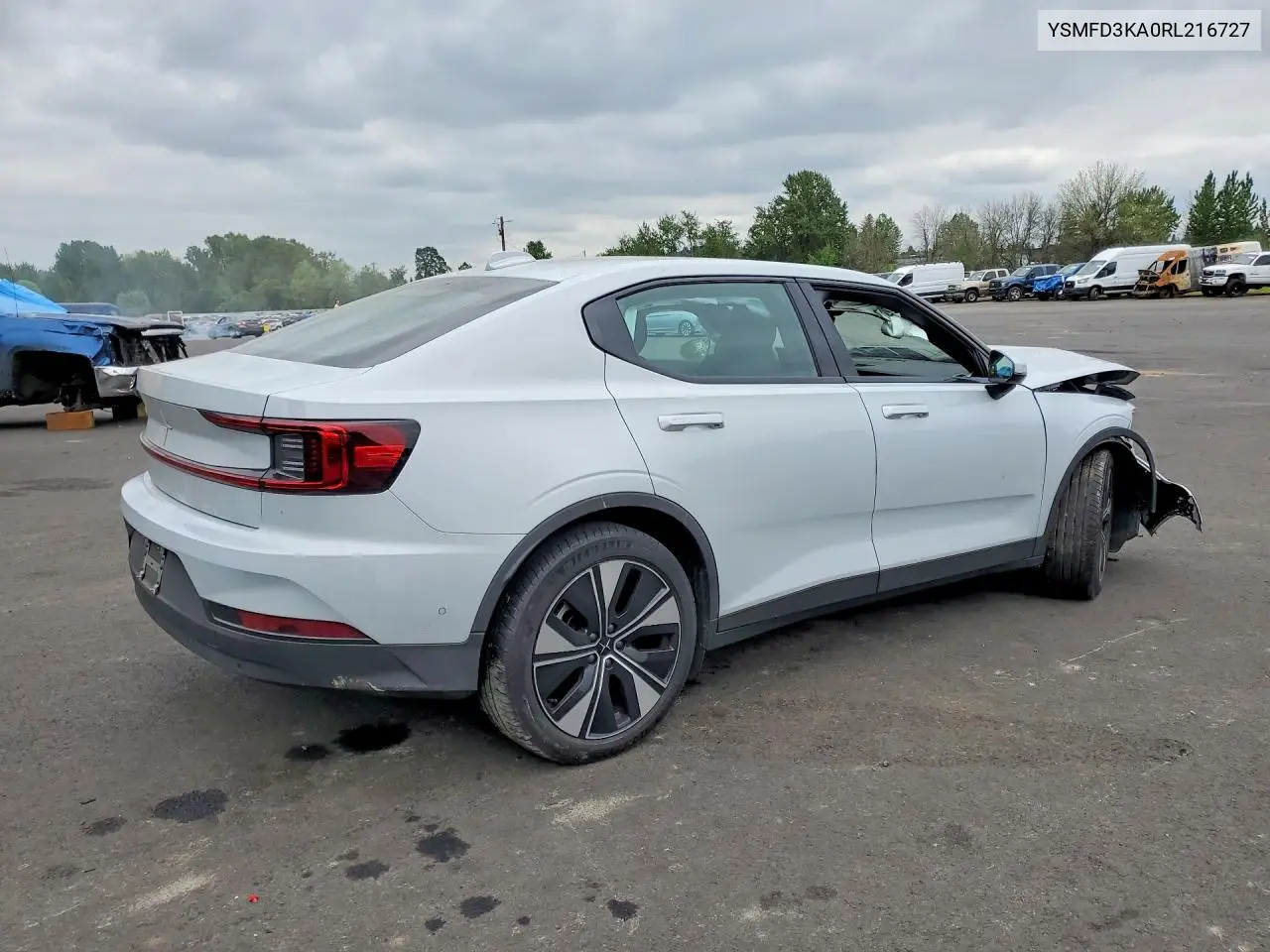 2024 Polestar 2 VIN: YSMFD3KA0RL216727 Lot: 52380516