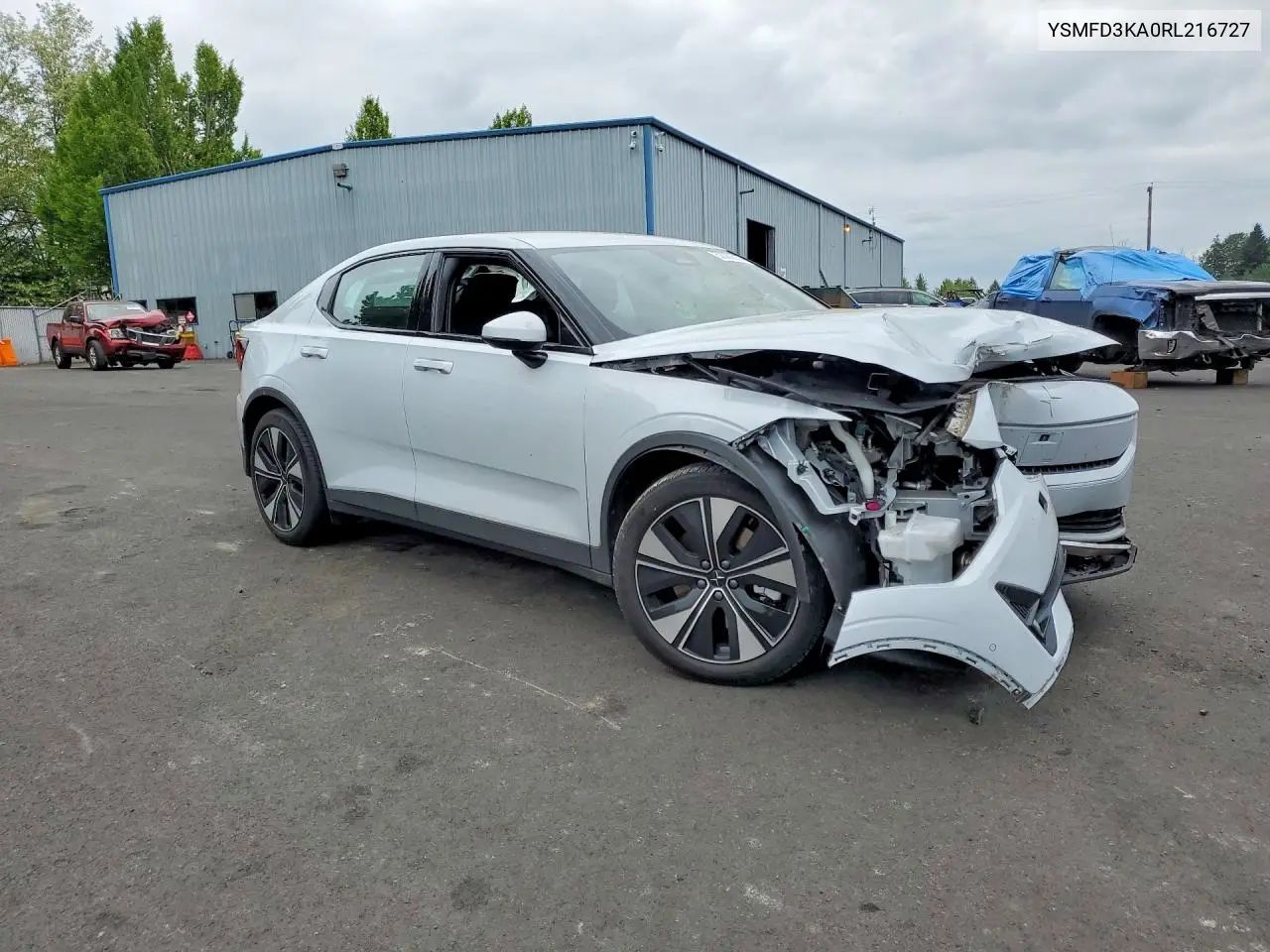 2024 Polestar 2 VIN: YSMFD3KA0RL216727 Lot: 52380516