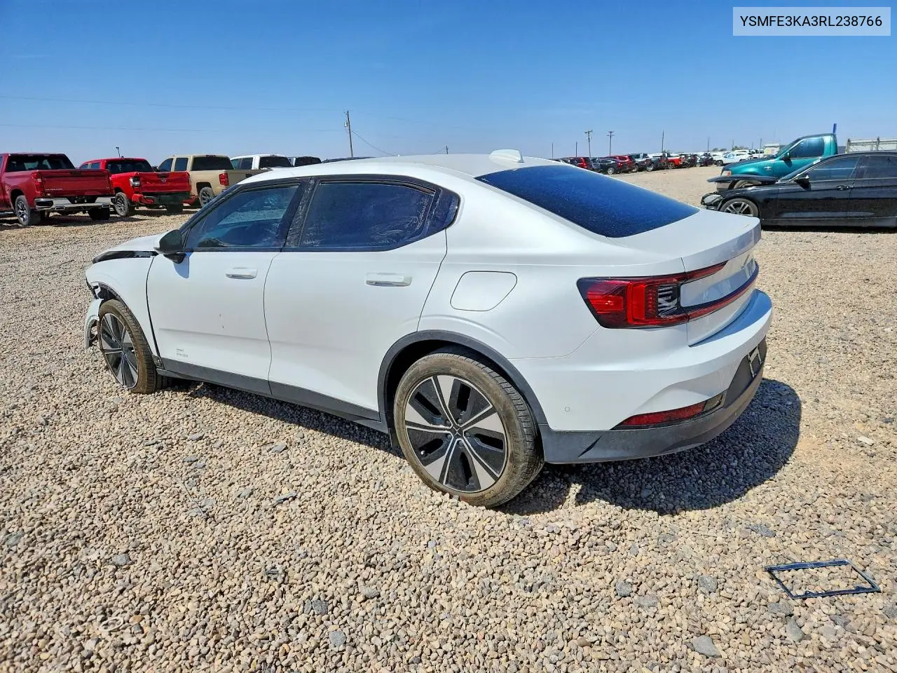 2024 Polestar 2 VIN: YSMFE3KA3RL238766 Lot: 53930676